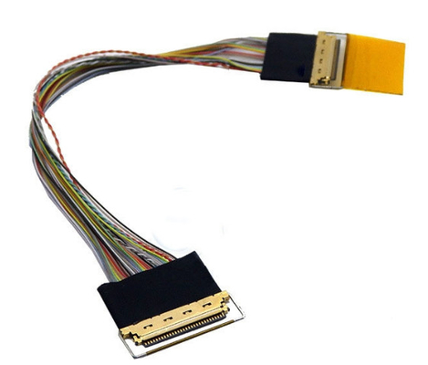 LCD LVDS তারের জোতা 240mm 0.5mm কেবল 30 পিন মডেলিং