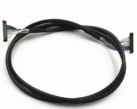 Lvds Kel Micro Coaxial Cable 1.8m ল্যাপটপ স্ক্রীন 26AWG