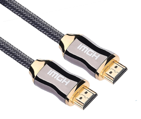 নাইলন বিনুনি 2.0v 4k 60hz Hdmi কেবল, 3d 4k Hdr Hdmi কেবল