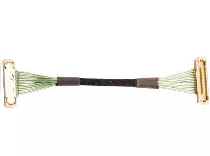42awg LVDS ওয়্যার হারনেস 0.4mm 20.3mm কেবল 51 পিন EDP