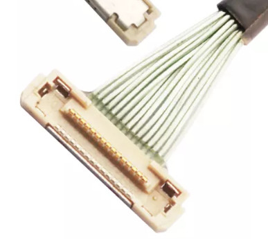 42awg LVDS ওয়্যার হারনেস 0.4mm 20.3mm কেবল 51 পিন EDP