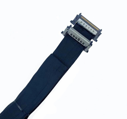 JAE 0.25mm ওয়্যার ক্যাবল অ্যাসেম্বলি 500mm 51 পিন LVDS মাইক্রো কোক্সিয়াল