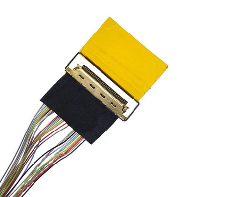 LCD LVDS তারের জোতা 240mm 0.5mm কেবল 30 পিন মডেলিং