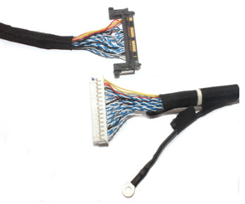 ল্যাপটপ LVDS ওয়্যার হারনেস JAE 0.5mm কেবল সংযোগকারী টেকসই