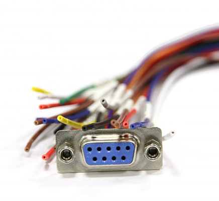 Lvds 430mm রোবট হারনেস সিঙ্গেল শিল্ড ক্যাবল অ্যাসেম্বলি পাওয়ার জন্য ইন্ডাস্ট্রিয়াল কন্ট্রোল