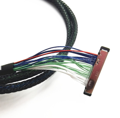Lvds Kel Micro Coaxial Cable 1.8m ল্যাপটপ স্ক্রীন 26AWG