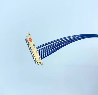 30 পিন মাইক্রো কোক্সিয়াল ক্যাবল 0.5 মিমি, 40awg LVDS কোএক্সিয়াল ক্যাবল