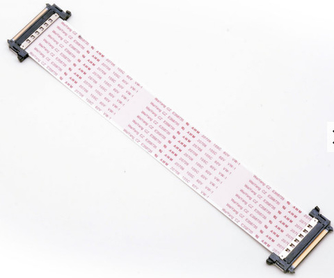 LVDS 400mm FPC ফ্ল্যাট কেবল, 41-51 পিন রিবন ফ্ল্যাট কেবল