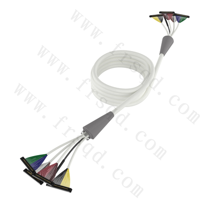 এলসিডি ওয়্যার হার্নেস 36-46 AWG ক্যাবল বিভিন্ন দৈর্ঘ্যের সাথে